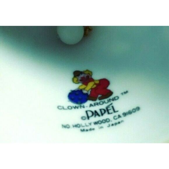 Vintage Clown Bell Porcelain Circus Figurine Papel Japan Gold Trim Decor 🎪🤡 - Picture 10 of 11